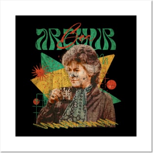 VINTAGE POP RETRO -Bea Arthur  Tea Time  STYLE 70S Posters and Art